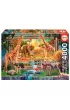 Puzzle 4000 el. Sawanna budzi si� do �ycia Educa