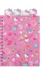 Patio Ko�obrulion A5 100k.w kratk� z g��wkami Hello Kitty pink wz�r 1