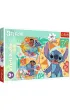 Puzzle maxi 24 el. Weso�y dzie� Lilo&Stitch Trefl