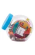 Deli Klips do akt 15mm/19mm/25mm mix kolor�w i rozmiar�w 24szt.