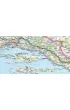 Chorwacja mapa samochodowa 1:750 000 laminat 2024