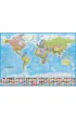 Puzzle 2000 el. �wiat polityczny mapa 1:42 000 000 ArtGlob