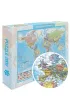 Puzzle 2000 el. �wiat polityczny mapa 1:42 000 000 ArtGlob