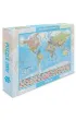 Puzzle 2000 el. �wiat polityczny mapa 1:42 000 000 ArtGlob