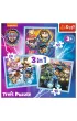 Puzzle 3w1 (20+36+50 el.) Moc Mighty Pups Trefl