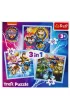 Puzzle 3w1 (20+36+50 el.) Moc Mighty Pups Trefl