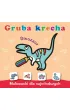 Malowanka 200X190  Gruba krecha. Dinozaur NAKLEJKI SKRZAT 072112