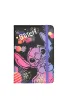 Notes A5 Disney Black Stitch 1 z gumk� linia 80 kartek