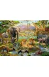 Puzzle 200 el. Zwierzeta sawanny XXL Ravensburger