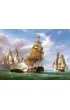 Puzzle 3000 el. Combat between the French and the English Vessels Castorland