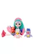 Enchantimals. Rodzina Papugi Filia Finch. Lalka + figurki HKN15 Mattel