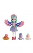 Enchantimals. Rodzina Papugi Filia Finch. Lalka + figurki HKN15 Mattel