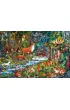 Puzzle 150 el. PQ Zwierz�ta w lesie Schmidt