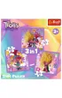 Puzzle 3w1 (20+36+50 el.) Poznaj weso�e Trolle Trefl