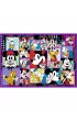 Puzzle 4x250 el. Seria przyg�d Myszki Miki Trefl