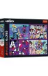 Puzzle 4x250 el. Seria przyg�d Myszki Miki Trefl