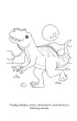 Niezwyke dinozaury. Koloruj, znajduj, naklejam