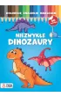 Niezwyke dinozaury. Koloruj, znajduj, naklejam