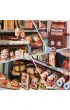 Puzzle Miniaturowy domek Book Nook S�odka czekolada Habarri