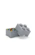 Pojemnik klocek LEGO Brick 4 Szary