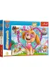 Puzzle 100 el. W blasku Skye. Paw Patrol. Glitter Trefl
