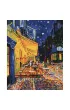 Brushme Malowanie po numerach - Nocna kawiarnia w Arles Vincent van Gogh 40x50cm