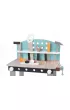 Drewniany warsztat z narz�dziami 32 elementy Ecotoys