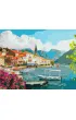 Ideyka Malowanie po numerach - Lato w Zatoce Kotor 40x50cm