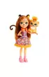 Enchantimals Lalka dodatkowa + zwierz�tko FNH22 Mattel