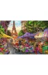 Puzzle 1000 el. Targ kwiatowy, Pary� Trefl