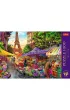 Puzzle 1000 el. Targ kwiatowy, Pary� Trefl