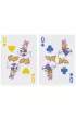 Karty do gry Donald Duck, edycja 90-lecia, kolor niebieski
