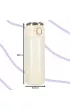 Kubek bidon termiczny z ustnikiem termos LED 350ml be�owy