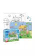 Puzzle 60 el. Peppa Pig 2 in 1 Dodo