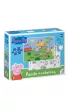 Puzzle 60 el. Peppa Pig 2 in 1 Dodo