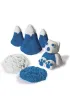 Kinetic Sand Build. Piasek konstrukcyjny 2 kolory niebieski-bia�y 454g * Spin Master