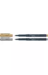 Faber-Castell Pisak metaliczny Metallics srebrny, z�oty 2 szt.