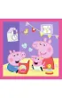 Puzzle 3w1 Peppa i przyjaciele Trefl