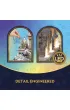 Puzzle 197 3D Harry Potter Zamek Hogwart w �niegu LED Cubic Fun