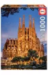 Puzzle 1000 el. Sagrada Familia, Barcelona Educa