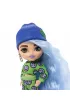 Barbie Maa lalka Lalka 3 - Zielony kombinezon/Jasnoniebieskie wosy HGP65 Mattel
