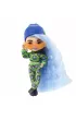 Barbie Maa lalka Lalka 3 - Zielony kombinezon/Jasnoniebieskie wosy HGP65 Mattel