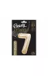 Godan Balon foliowy B&C cyfra 7 szampa�ska 85cm