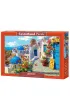 Puzzle 2000 el. Spring in Santorini Castorland
