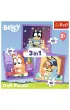 Puzzle 3w1 (20+36+50 el.) Poznaj Bluey Trefl