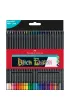 Faber-Castell Kredki o��wkowe tr�jk�tne Black Edition 24 szt.