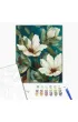 Brushme Malowanie po numerach - Delikatno�� kwiat�w 40x50cm