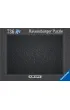 Puzzle 736 el. Krypt Czarne Ravensburger