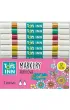 Stnux Markery akrylowe metaliczne 2 ko�c�wki 12 szt.