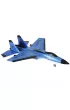 Samolot RC zdalnie sterowany na pilota SU-35 odrzutowiec FX820 niebieski